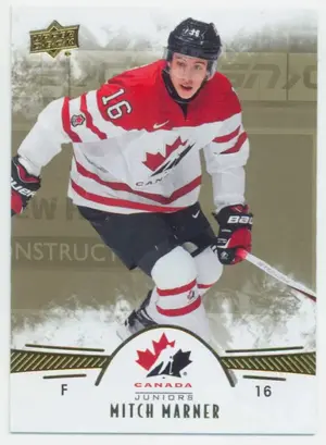 2016 TEAM CANADA JUNIORS - MITCH MARNER #24 GOLD