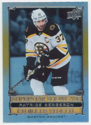 2021-22 TIM HORTONS - PATRICE BERGERON #SS-12 SUPERSTAR SHOWCASE