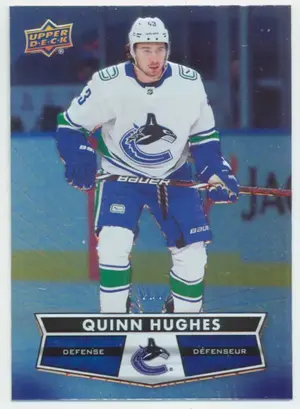 2021-22 TIM HORTONS - QUINN HUGHES #43