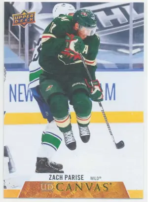 2020-21 UPPER DECK - ZACH PARISE #C164 UD CANVAS