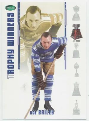 2003-04 PARKHURST ORIGINAL 6 TORONTO MAPLE LEAFS - ACE BAILEY #T-9 INSERTS