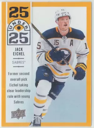 2018-19 UPPER DECK - JACK EICHEL #U25-8 25 UNDER 25