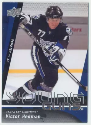 2009-10 UPPER DECK - VICTOR HEDMAN #202 YOUNG GUNS