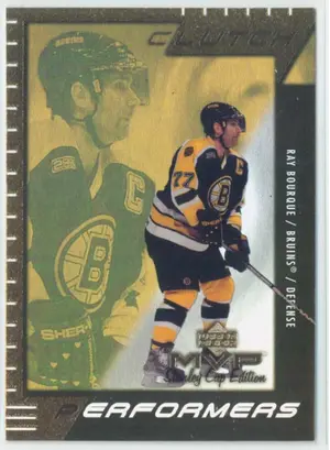 1999-00 MVP STANLEY CUP EDITION - RAY BOURQUE #CP2 CLUTCH PERFORMERS