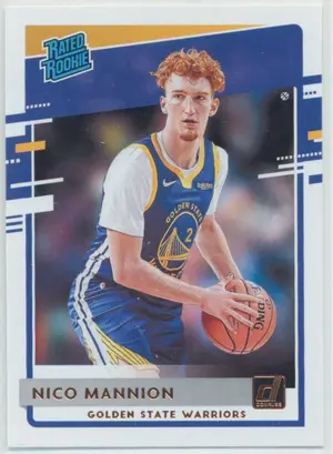 2020-21 Donruss - Nico Mannion #245 Rated Rookie