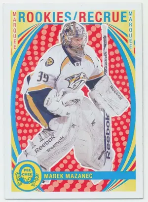 2013-14 O-PEE-CHEE - MAREK MAZANEC #631 RETRO ROOKIE