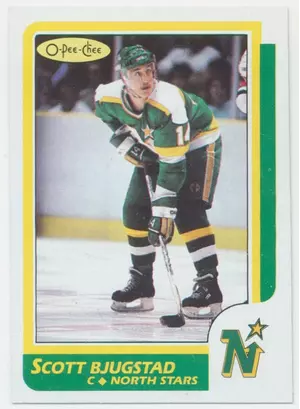 1986-87 O-PEE-CHEE - SCOTT BJUGSTAD #23