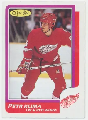 1986-87 O-PEE-CHEE - PETR KLIMA #98 RC