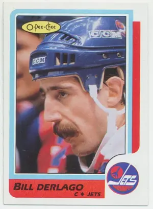 1986-87 O-PEE-CHEE - BILL DERLAGO #254