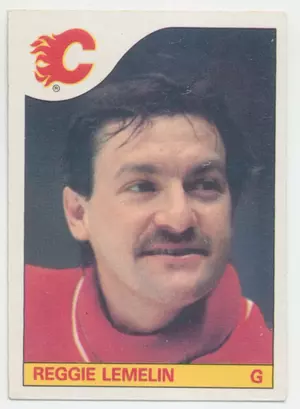 1985-86 O-Pee-Chee - Reggie Lemelin #95 ⚠
