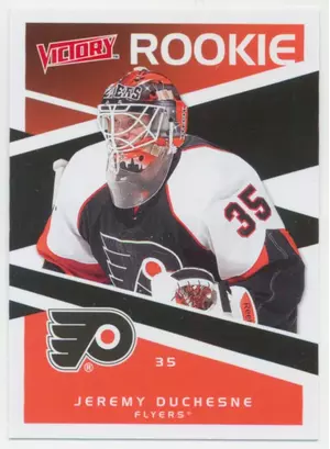 2010-11 VICTORY - JEREMY DUCHESNE #241 ROOKIE