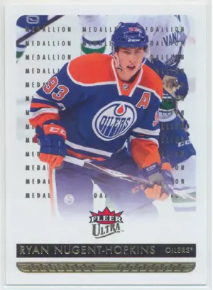 2014-15 FLEER ULTRA - RYAN NUGENT-HOPKINS #75 GOLD MEDALLION