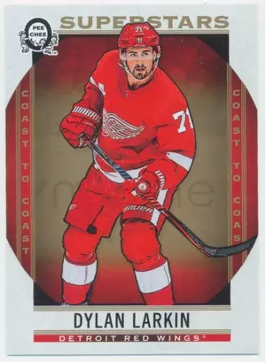 2018-19 O-PEE-CHEE COAST TO COAST - DYLAN LARKIN #107 SUPERSTARS