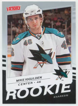 2008-09 VICTORY - MIKE IGGULDEN #213 ROOKIE