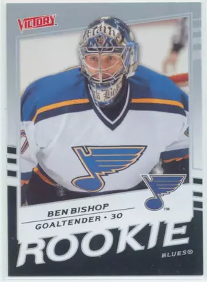 2008-09 VICTORY - BEN BISHOP #332 ROOKIE