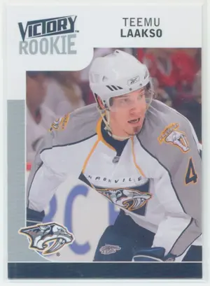 2009-10 VICTORY - TEEMU LAAKSO #314 ROOKIE