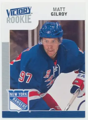 2009-10 VICTORY - MATT GILROY #319 ROOKIE