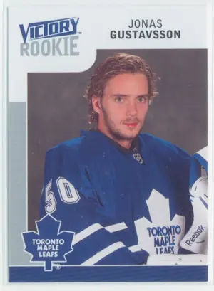 2009-10 VICTORY - JONAS GUSTAVSSON #334 ROOKIE