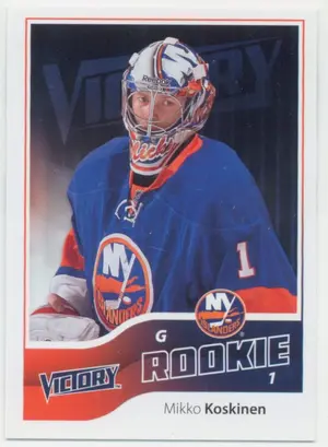 2011-12 VICTORY - MIKKO KOSKINEN #227 ROOKIE
