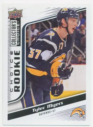 2009-10 COLLECTOR'S CHOICE - TYLER MYERS #238 ROOKIE
