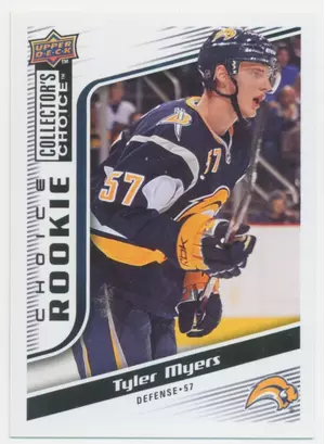 2009-10 COLLECTOR'S CHOICE - TYLER MYERS #238 ROOKIE