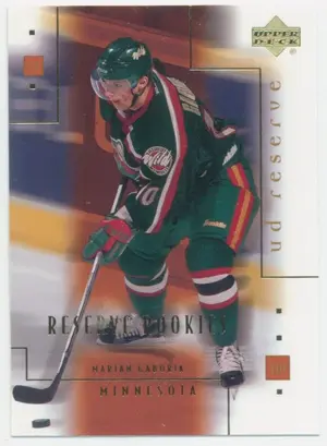 2000-01 UD RESERVE - MARIAN GABORIK #98 ROOKIE