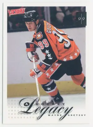 1999-00 VICTORY - WAYNE GRETZKY #403 A HOCKEY LEGACY