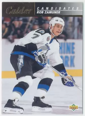1992-93 UPPER DECK - ROB ZAMUNER #CC4 CALDER CANDIDATES