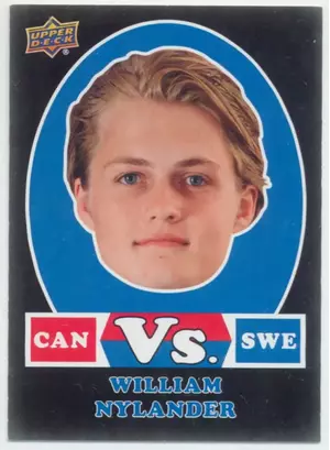 2017-18 UPPER DECK TEAM CANADA - WILLIAM NYLANDER #VSB-WN VS. BLACK