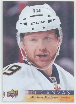 2017-18 UPPER DECK - MICHAEL MATHESON #C38 UD CANVAS
