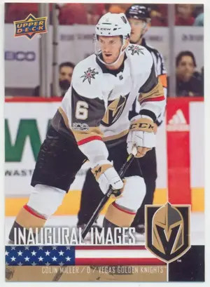 2018 UPPER DECK INAUGURAL IMAGES - COLIN MILLER #LV-3