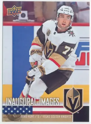 2018 UPPER DECK INAUGURAL IMAGES - BRAD HUNT #LV-8
