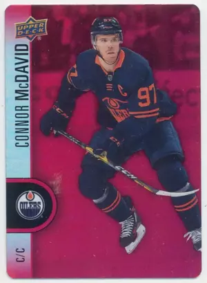 2022-23 TIM HORTONS - CONNOR McDAVID #DC-1 RED DIE CUT
