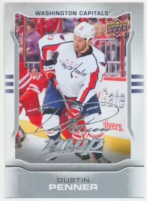 2014-15 MVP - DUSTIN PENNER #37 SILVER SCRIPT