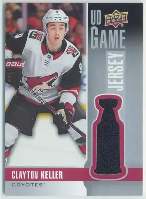 2019-20 UPPER DECK - CLAYTON KELLER #GJ-CL GAME JERSEY