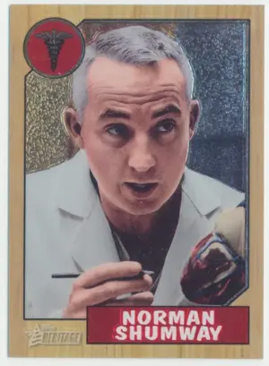 2009 Topps Heritage - Norman Shumway #C69 American Heroes Edition Chrome 1576/1776