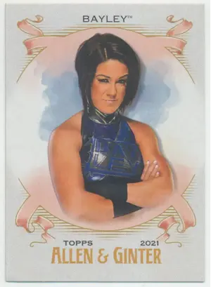 2021 Topps Heritage WWE - Bayley #AG-4 Allen & Ginter