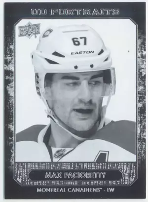 2014-15 UPPER DECK - MAX PACIORETTY #P-18 UD PORTRAITS