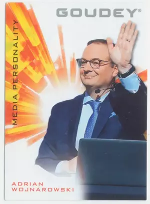 2021 Goodwin Champions - Adrian Wojnarowski #G28 Goudey