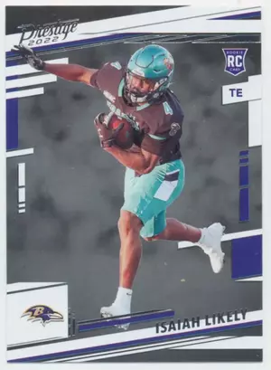 2022 Prestige - Isaiah Likely #340 RC