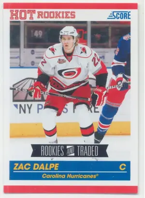 2010-11 SCORE ROOKIES & TRADED - ZAC DALPE #595