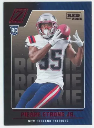 2022 Zenith - Pierre Strong Jr. #141 Red Zone Parallel ⚠