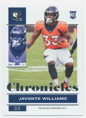 2021 Chronicles - Javonte Williams #31 RC