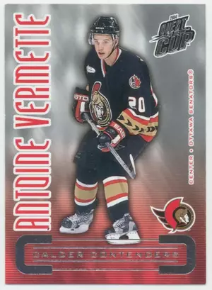 2003-04 PACIFIC QUEST FOR THE CUP - ANTOINE VERMETTE #15 CALDER CONTENDERS