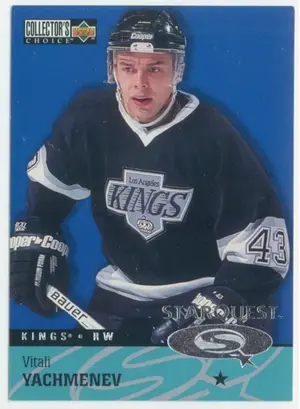 1997-98 COLLECTOR'S CHOICE - VITALI YACHMENEV #SQ43 STARQUEST⚠️