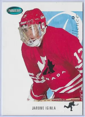 1994-95 Parkhurst SE #SE260 Jarome Iginla XRC (Program of Excellence)