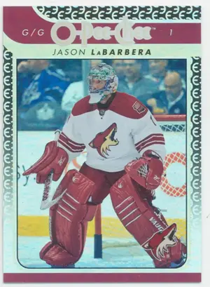 2009-10 O-PEE-CHEE - JASON LaBARBERA #649 FOIL RAINBOW