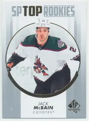 2022-23 SP AUTHENTIC - JACK McBAIN #TR-40 TOP ROOKIES