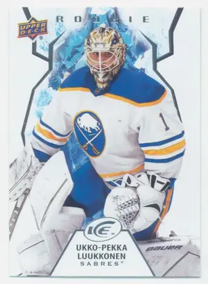 2021-22 UPPER DECK ICE - UKKO-PEKKA LUUKKONEN #102 ROOKIE