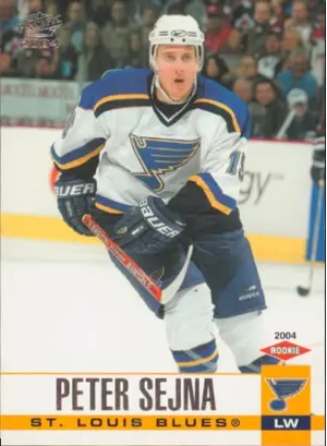 2003-04 PACIFIC - PETER SEJNA #288 ROOKIE